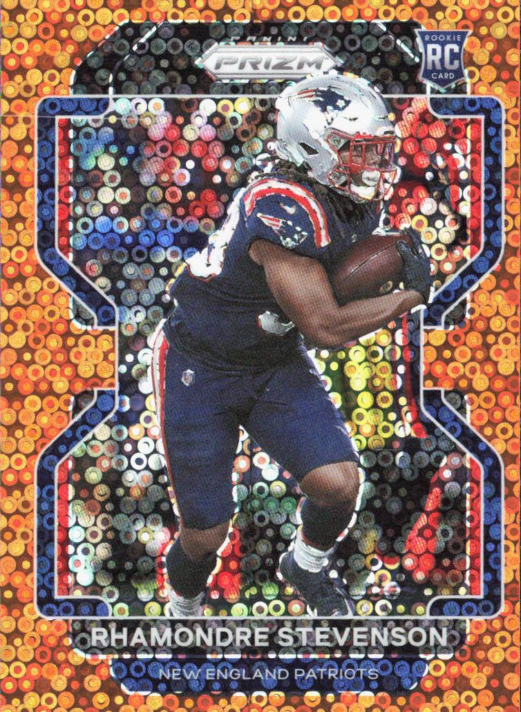 2021 Panini Prizm Football Disco Rhamondre Stevenson #367