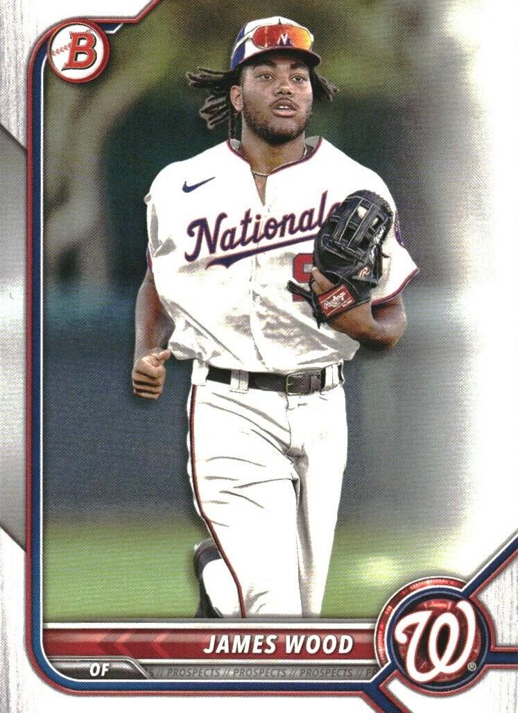 2022 Bowman Draft Baseball James Wood #BD-171 PSA 9