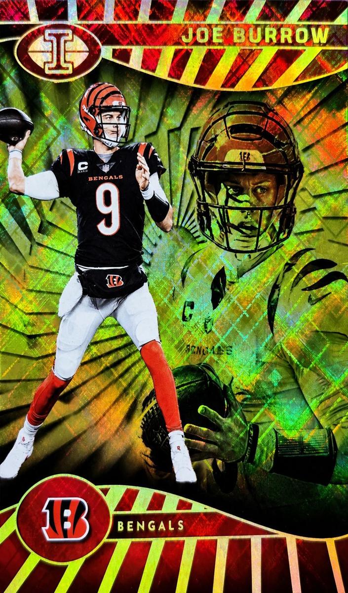 2024 Panini Illusions Football Yellow Diamond Trophy Collection Joe Burrow #16