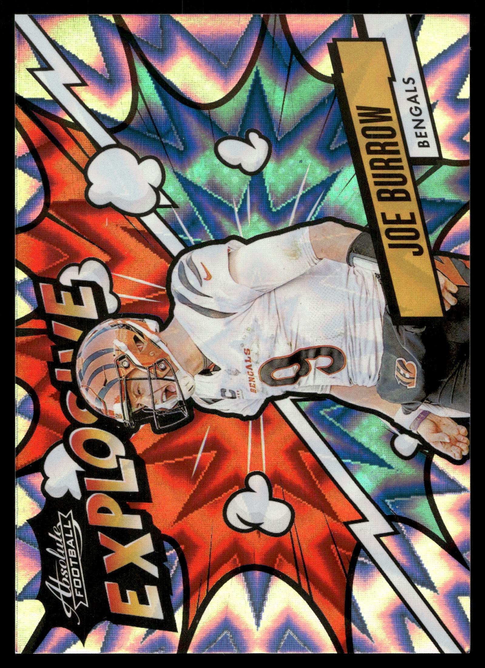 2024 Panini Absolute Football Joe Burrow #EX-JBW SGC 9.5