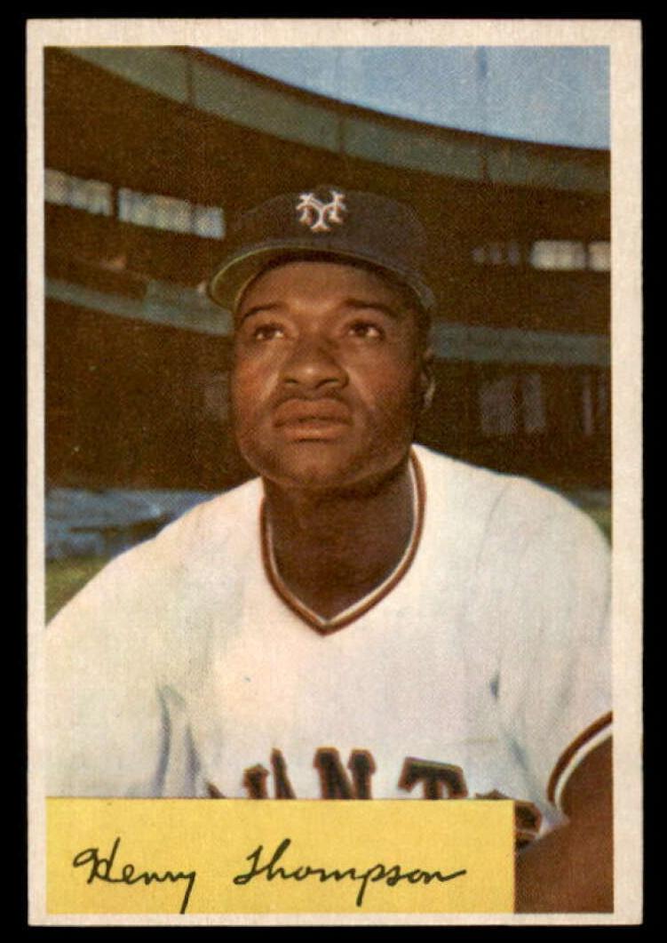 1954 Bowman Baseball Hank Thompson #217