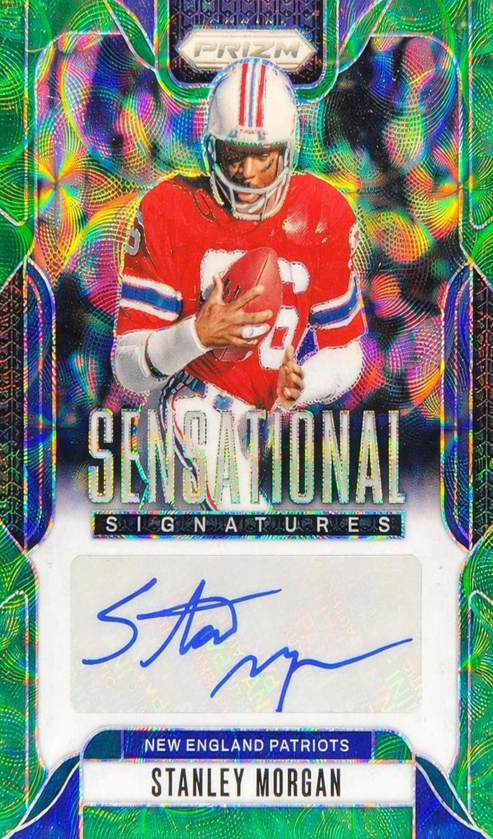 2024 Panini Prizm Football Green Scope Stanley Morgan #SS-SMN