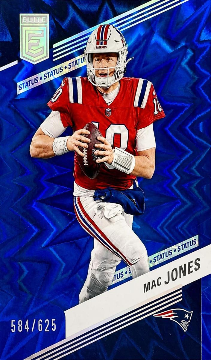 2023 Donruss Elite Football Status Explosion Mac Jones #70