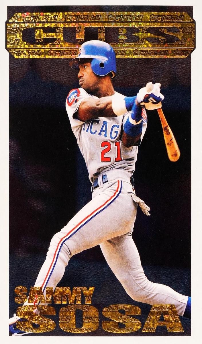 1994 Topps Baseball Sammy Sosa #42 PSA 9