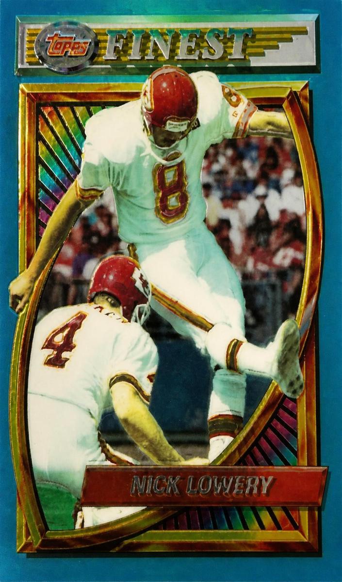1994 Topps Finest Football Nick Lowery #132