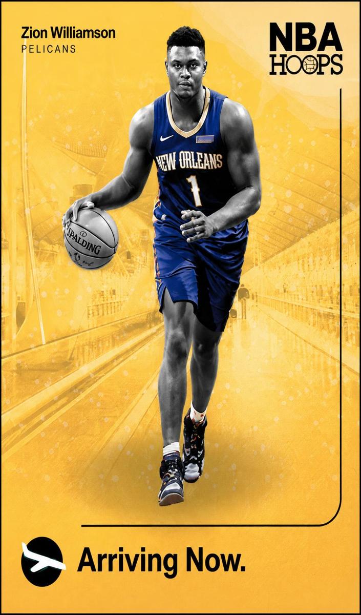 2019 Panini Hoops Basketball Winter Zion Williamson #2