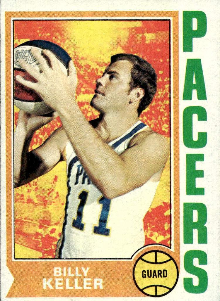 1974 Topps Basketball Billy Keller #201 PSA 9