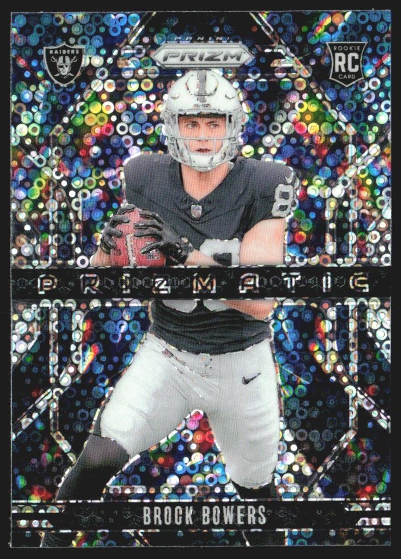 2024 Panini Prizm Football No Huddle Brock Bowers #20 PSA 10