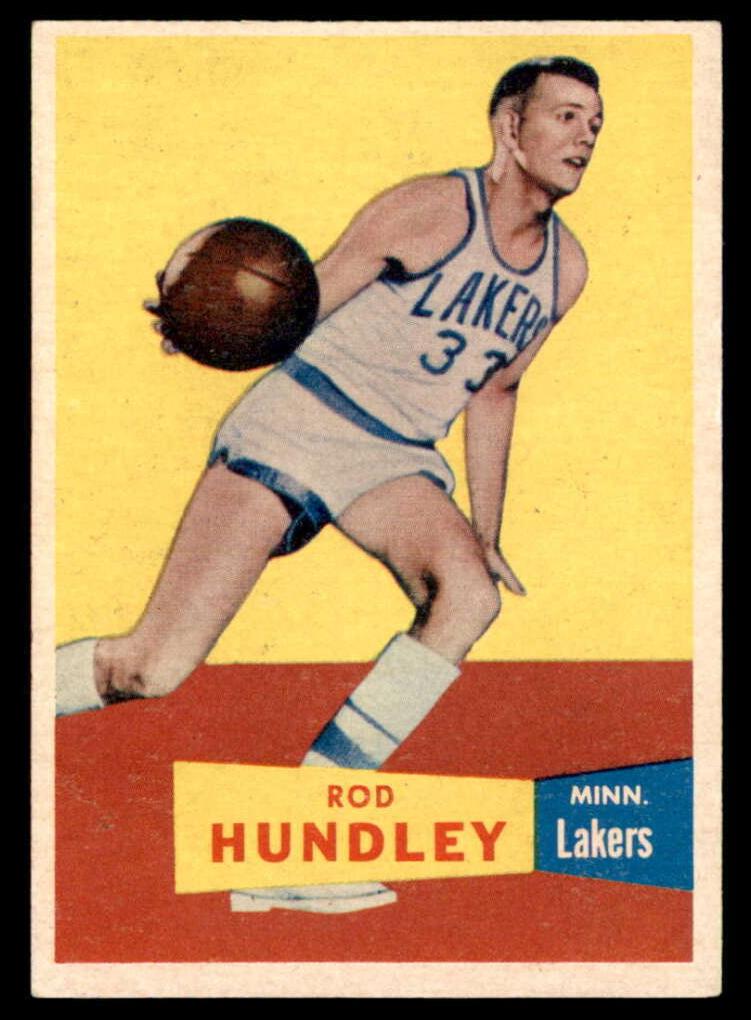 1957 Topps Basketball Rod Hundley #43 PSA 6