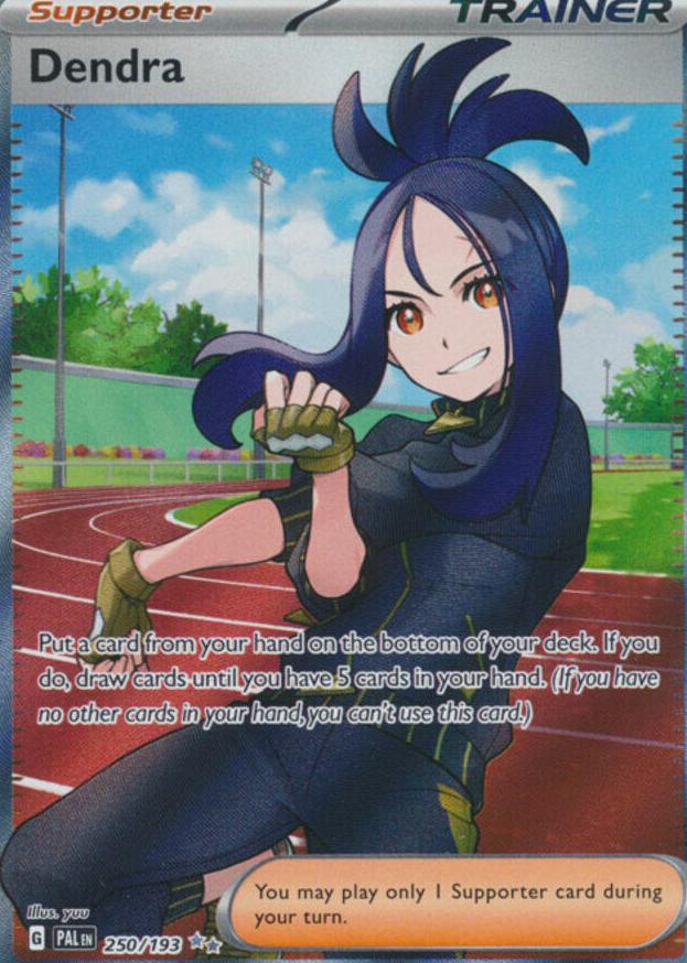 2023 Pokemon Scarlet & Violet Paldea Evolved Dendra #250 PSA 8