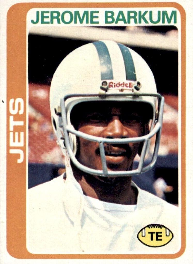 1978 Topps Football Jerome Barkum #442 PSA 10
