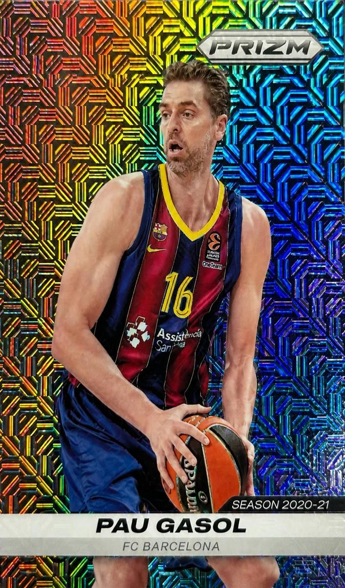 2024 Panini Prizm Turkish Airlines EuroLeague Basketball Mojo Pau Gasol #8