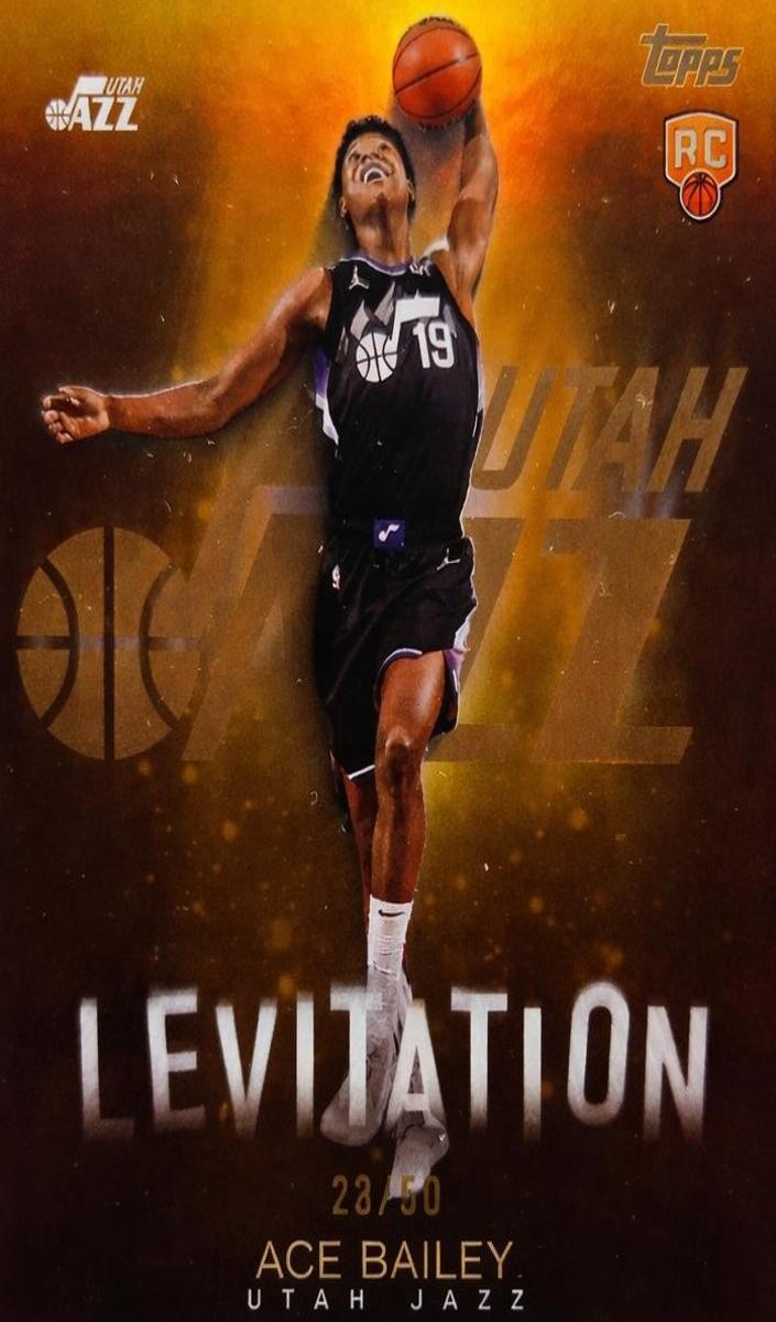 2025 Topps Basketball Gold Rainbow Ace Bailey #L-20