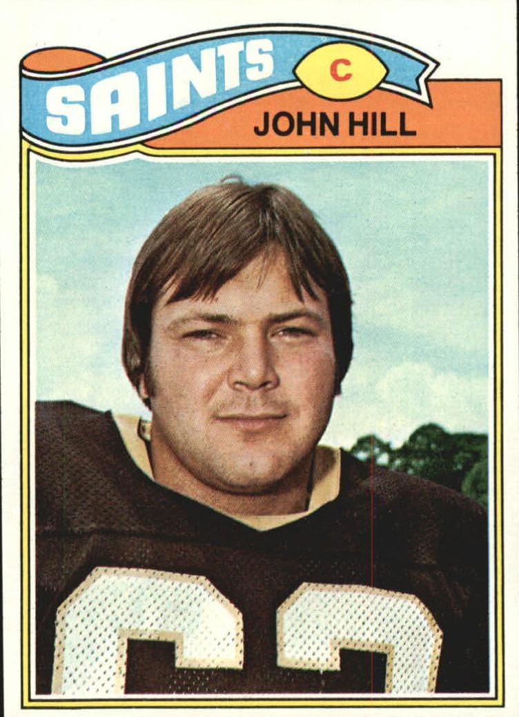 1977 Topps Football John Hill #117 PSA 5