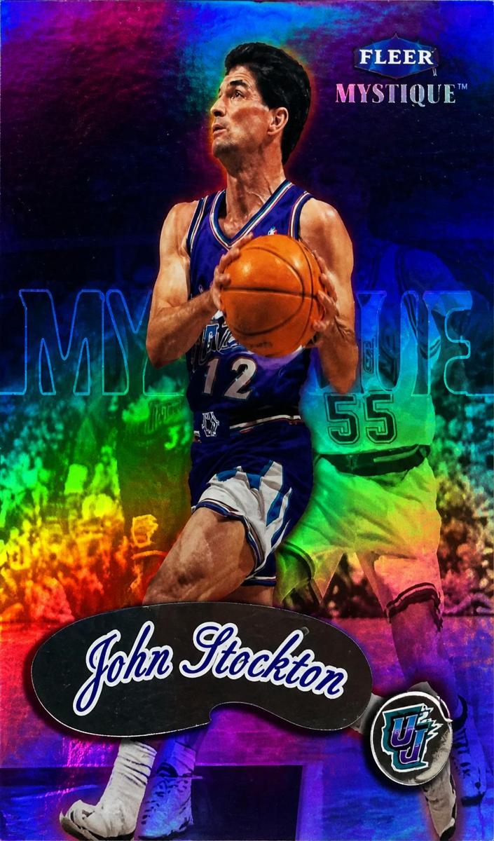 1999 Fleer Mystique Basketball John Stockton #20