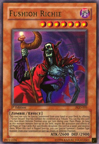 2003 Yu-Gi-Oh! Pharaonic Guardian Fushioh Richie #PGD-031