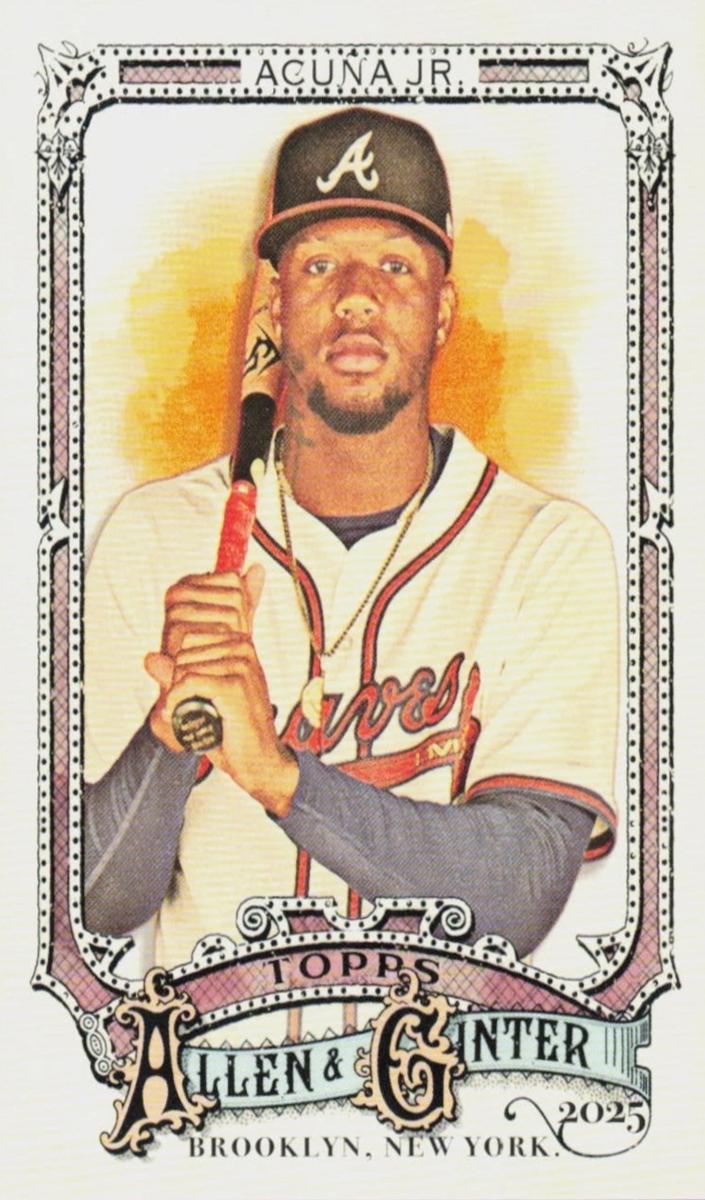 2025 Topps Allen & Ginter Baseball Ronald Acuna Jr. #103