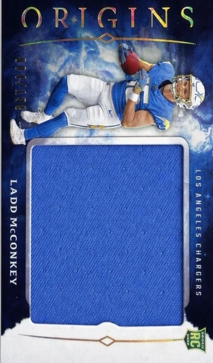 2024 Panini Origins Football Ladd McConkey #RJJ-LMC