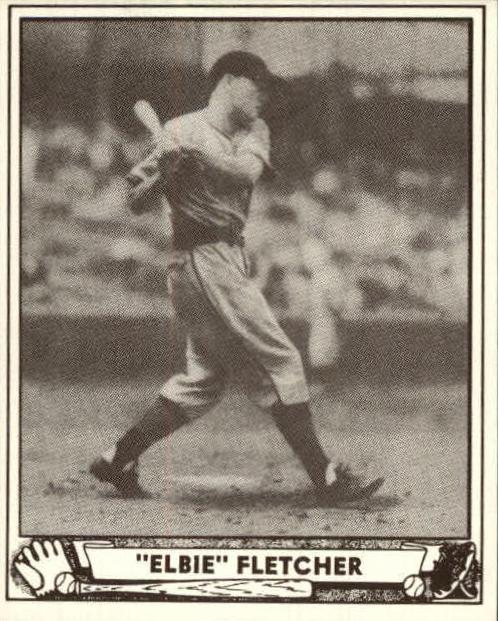 1940 Play Ball Baseball Elbie Fletcher #103