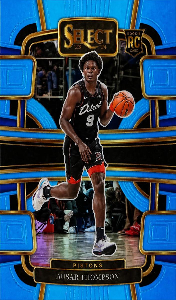 2023 Panini Select Basketball Light Blue Ausar Thompson #95