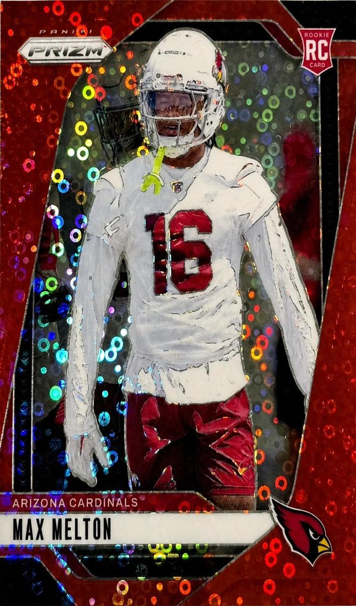 2024 Panini Prizm Football No Huddle Red Max Melton #376