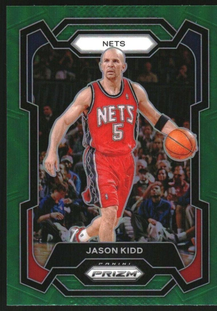 2023 Panini Prizm Basketball Green Jason Kidd #194 PSA 10