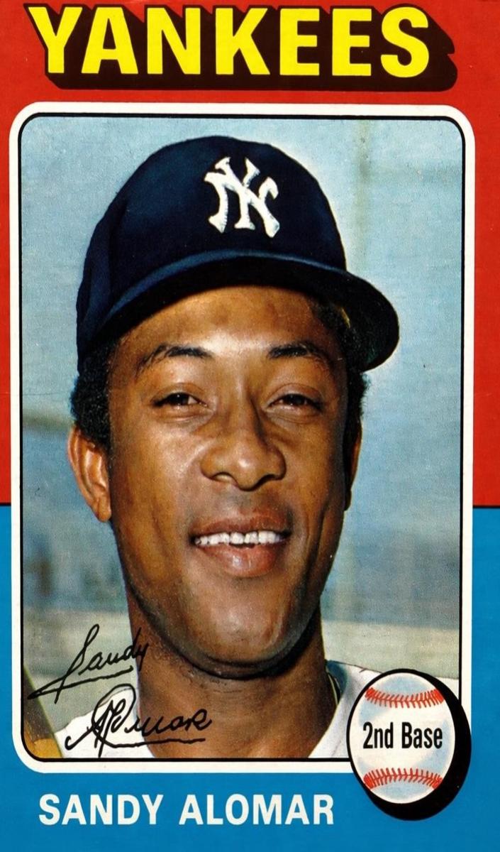 1975 O-Pee-Chee Baseball Sandy Alomar #266 PSA 9