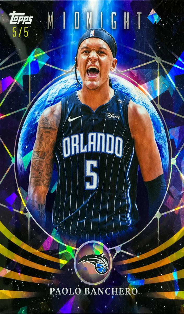 2025 Topps Midnight Basketball Daybreak Paolo Banchero #MF-7