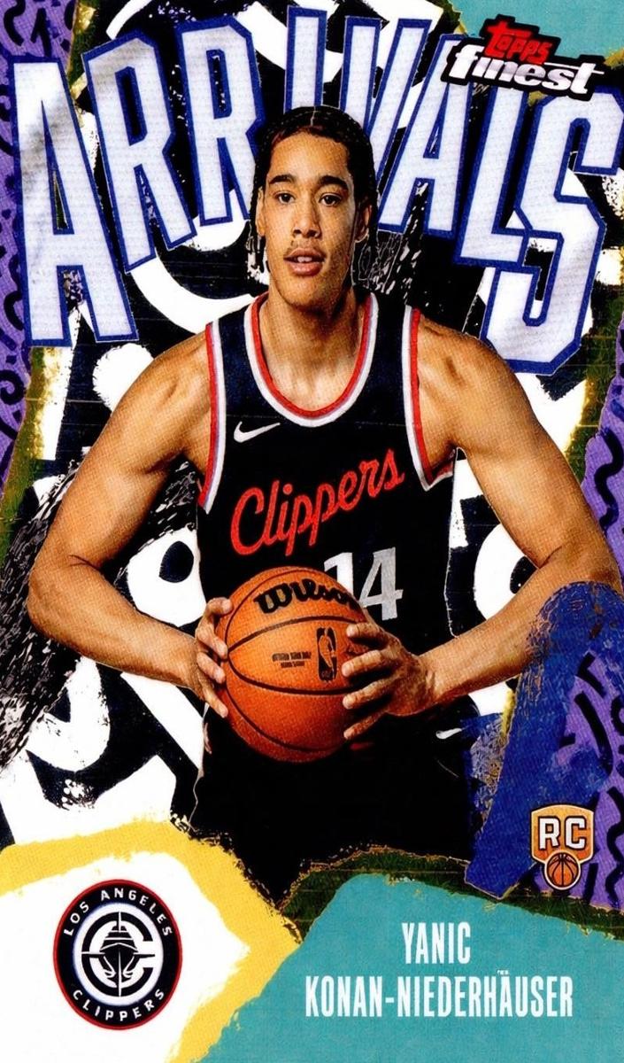 2025 Topps Finest Basketball Yanic Konan-Niederhauser #A-30