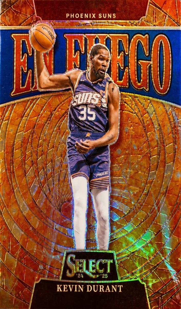 2024 Panini Select Basketball Blue Kevin Durant #12