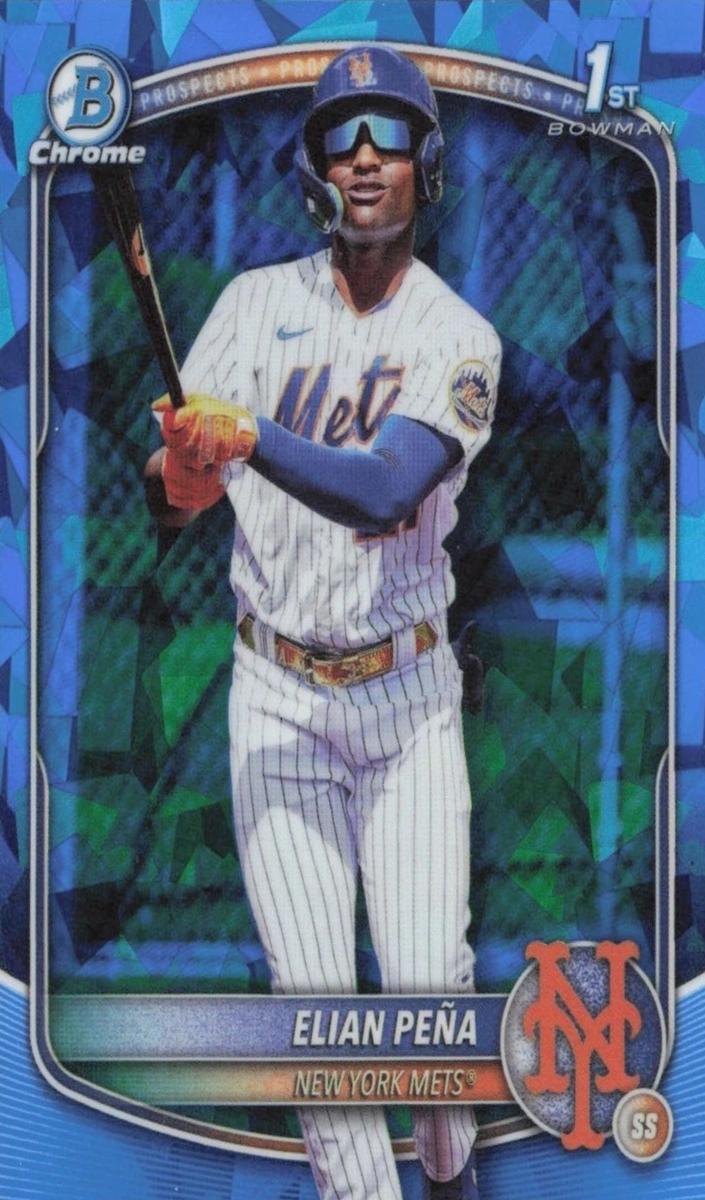 2025 Bowman Chrome Sapphire Baseball Elian Pena #BCP-155