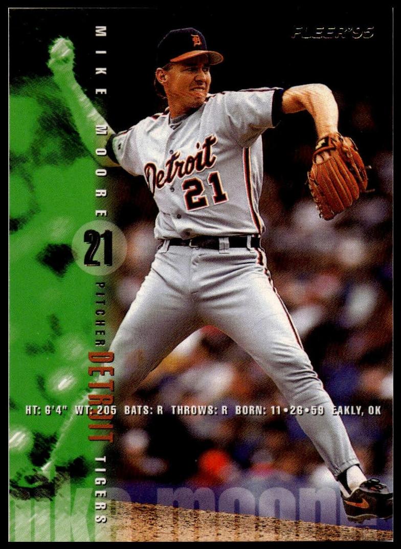 1995 Fleer Baseball Mike Moore #58