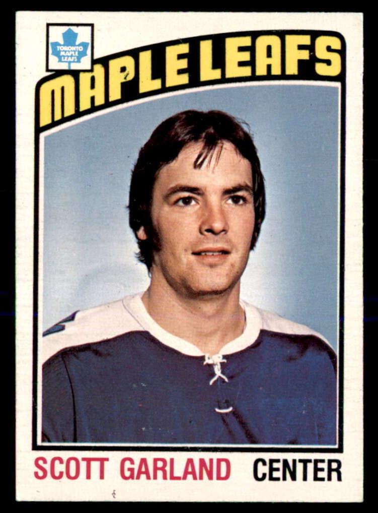 1976 O-Pee-Chee Hockey Scott Garland #243
