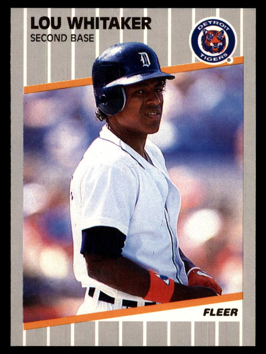 1989 Fleer Baseball Lou Whitaker #151