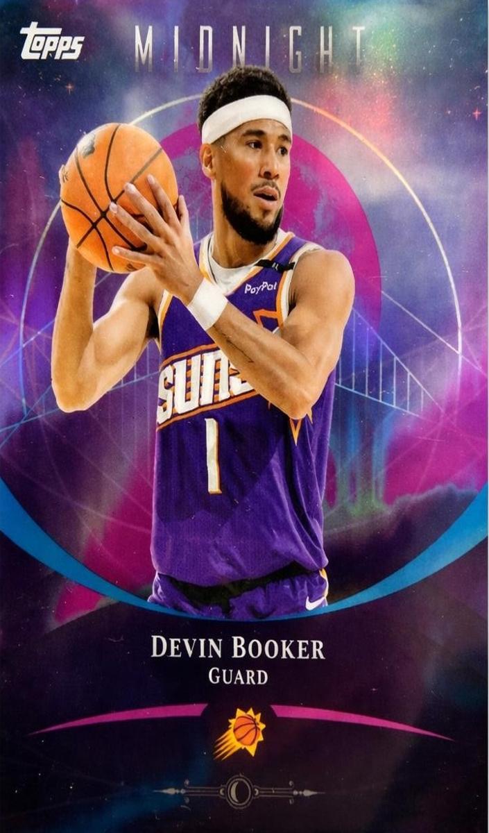 2025 Topps Midnight Basketball Devin Booker #36 PSA 9