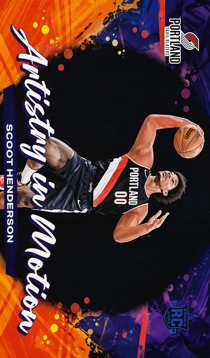 2023 Panini Court Kings Basketball Amethyst Scoot Henderson #27