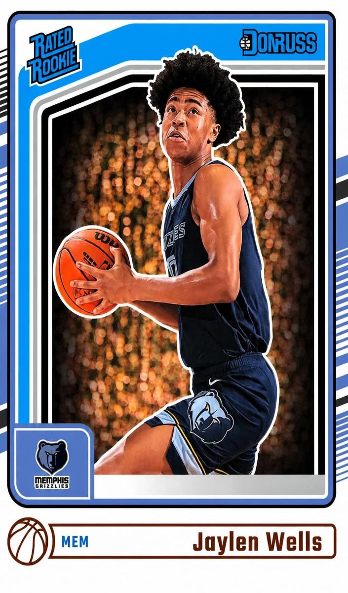2024 Panini Donruss Basketball Jaylen Wells #245