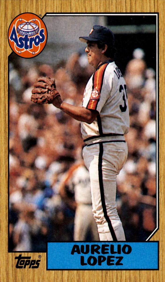 1987 Topps Baseball Aurelio Lopez #659 PSA 10