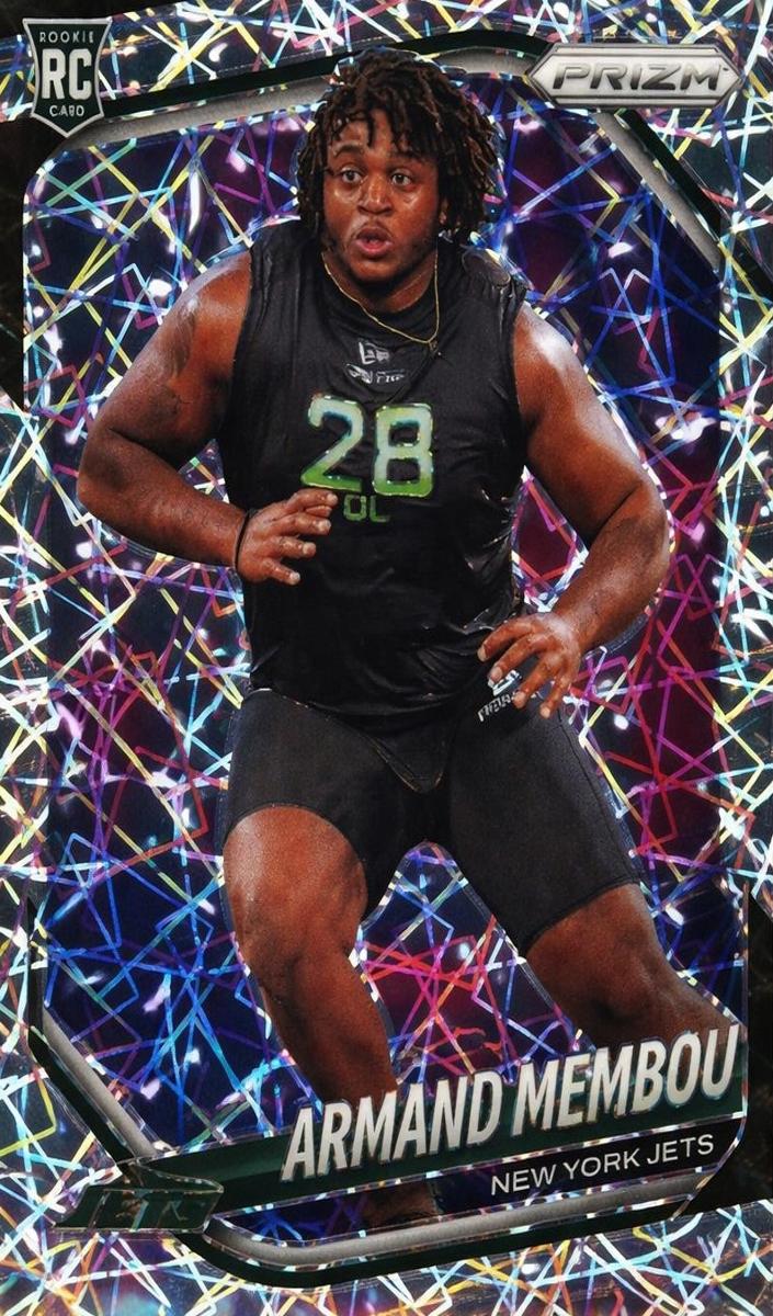 2025 Panini Prizm Football Lazer Armand Membou #357