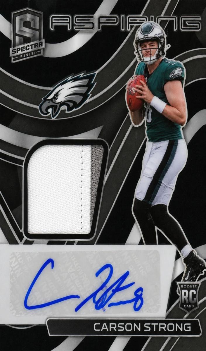 2022 Panini Spectra Football Carson Strong #APA-CST