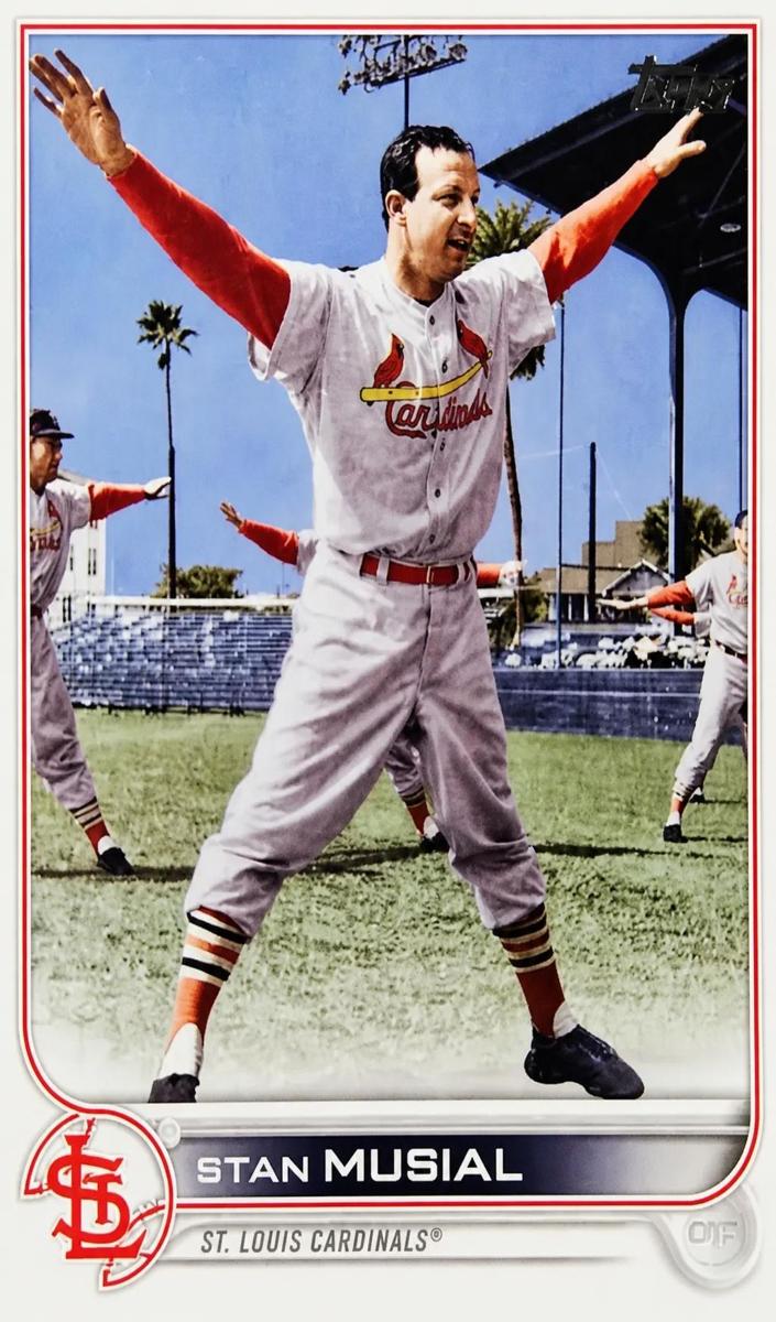 2022 Topps Update Baseball Short Print Stan Musial #US6