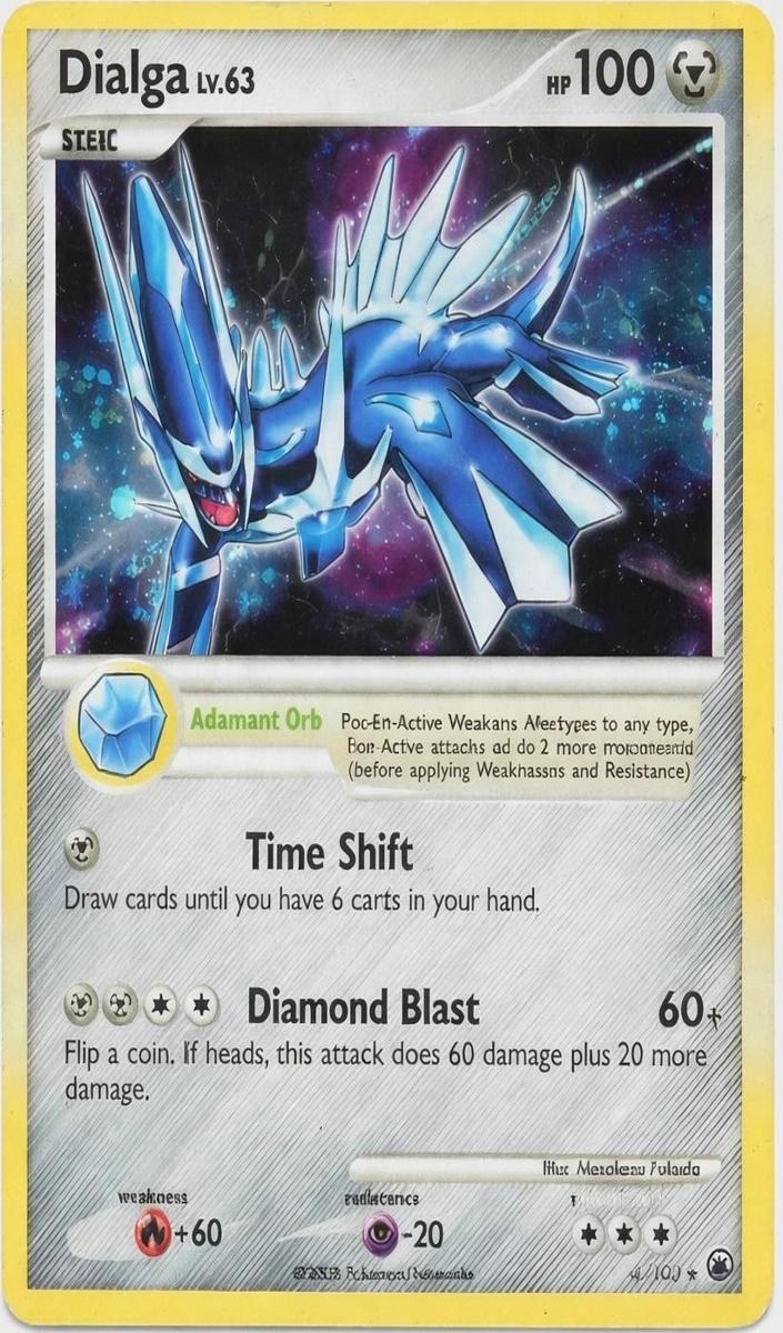 2008 Pokemon Diamond & Pearl Majestic Dawn Dialga #4