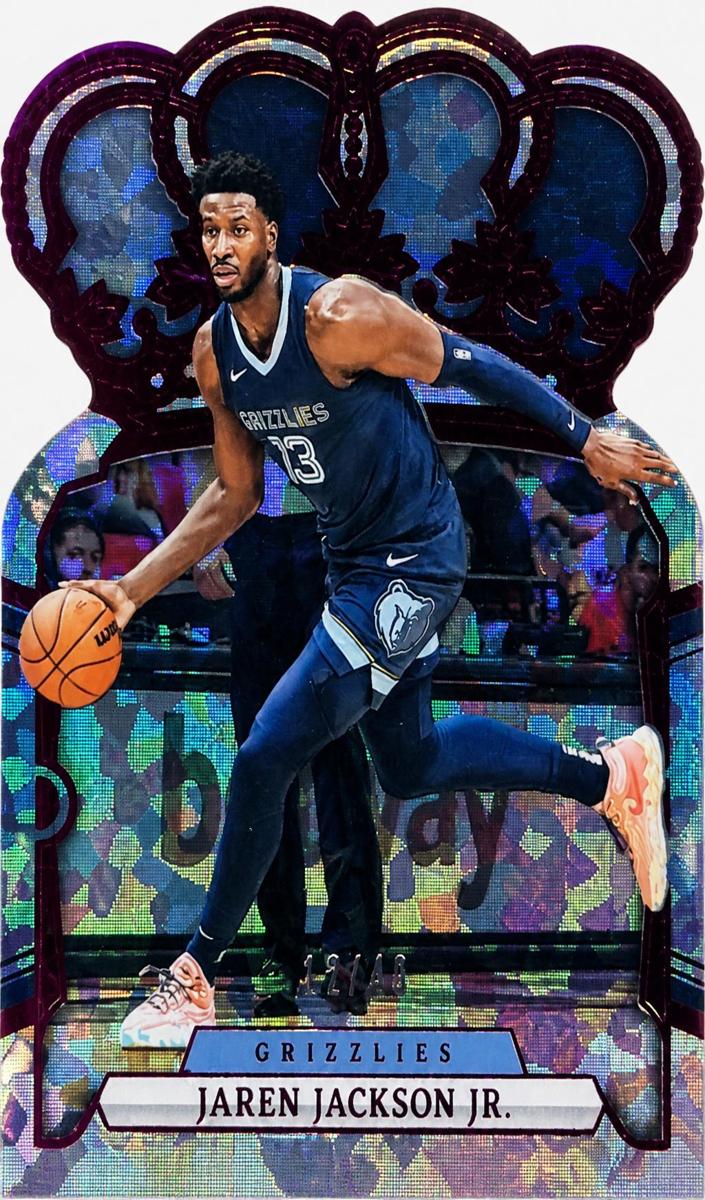 2023 Panini Crown Royale Basketball Crystal Red Jaren Jackson Jr. #16