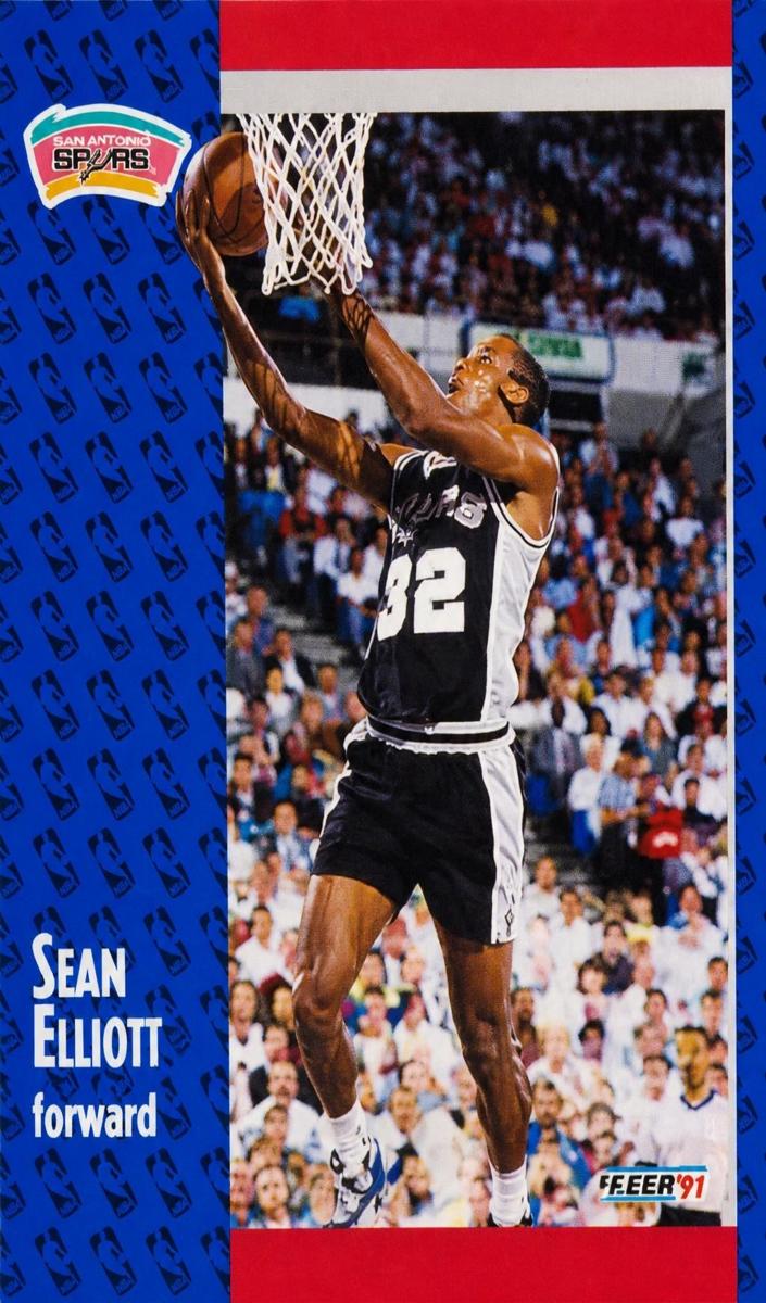 1991 Fleer Basketball Sean Elliott #185 PSA 10