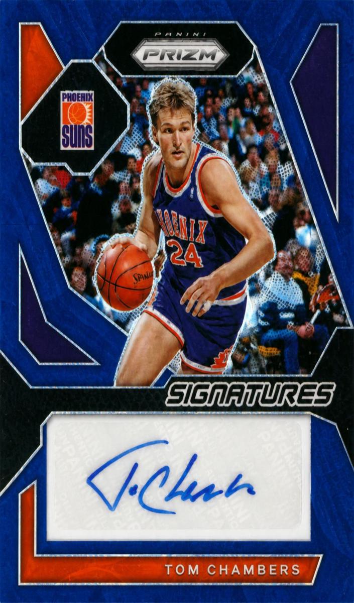 2023 Panini Prizm Basketball Choice Blue Tom Chambers #SIG-TOM