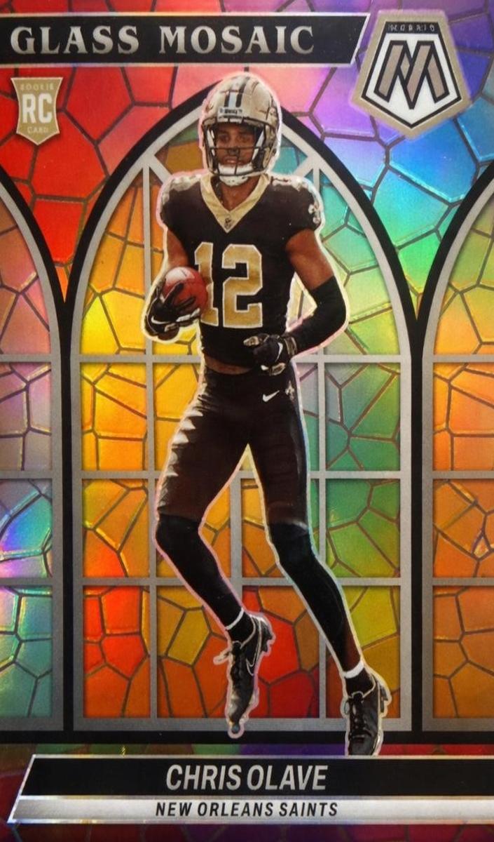 2022 Panini Mosaic Football Chris Olave #GM-28