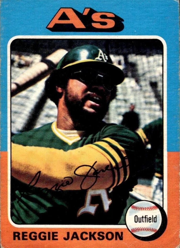 1975 O-Pee-Chee Baseball Reggie Jackson #300
