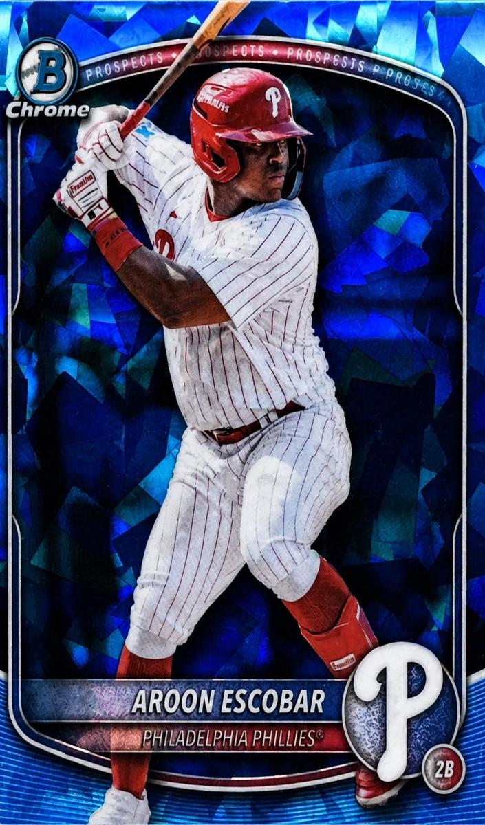 2025 Bowman Draft Sapphire Baseball Aroon Escobar #BDC-98