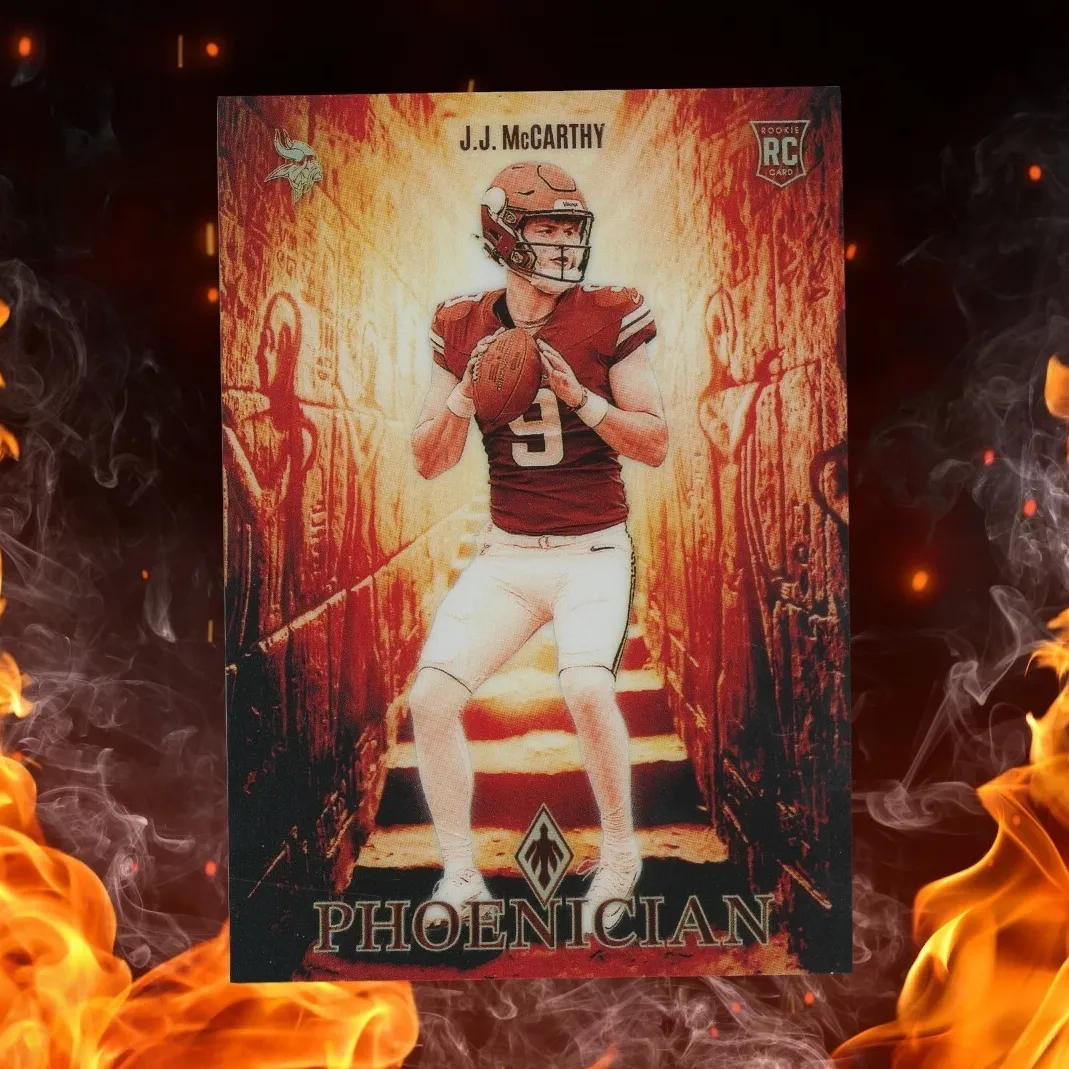 2024 Panini Phoenix Football J.J. McCarthy #PHO-JMY PSA 9