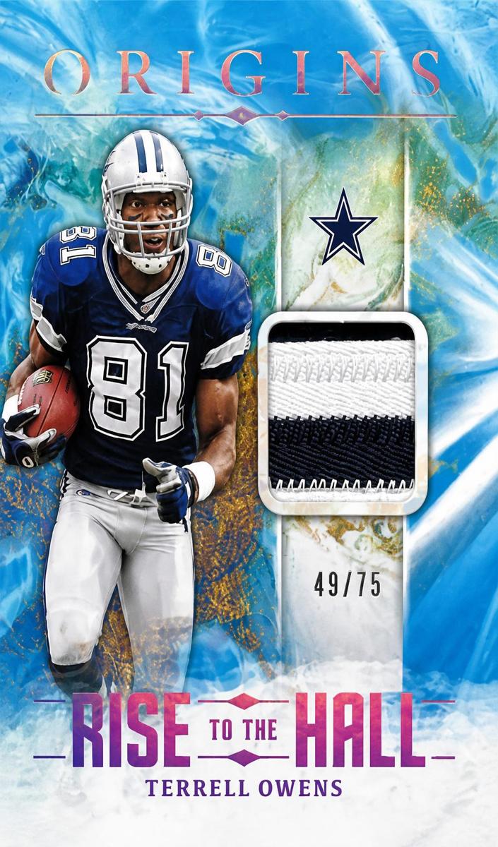 2024 Panini Origins Football Turquoise Terrell Owens #RTH-TOW